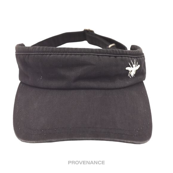 🔴 Dior Bee Embroidered  Visor - Washed Black - Picture 1 of 8